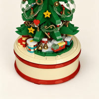 Christmas Tree Building Blocks Music Box
