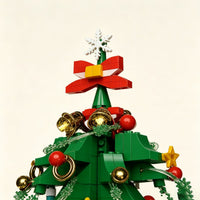 Christmas Tree Building Blocks Music Box