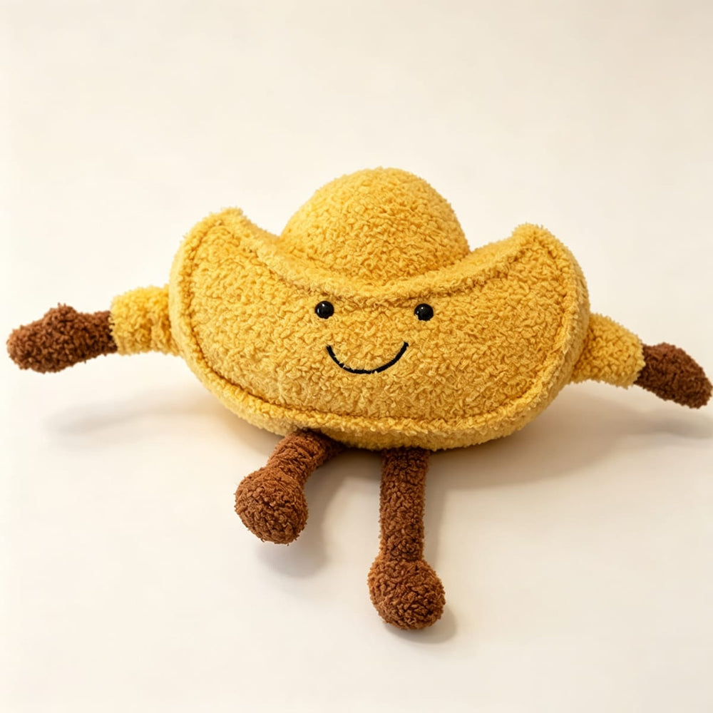 Cowboy Hat Plush Doll